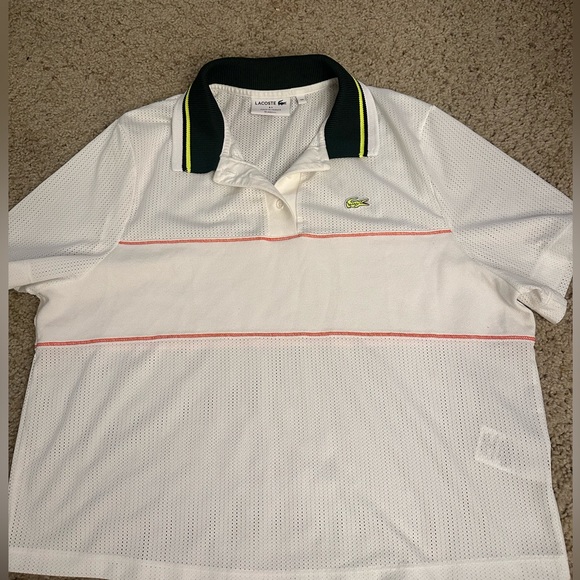Lacoste WOMEN'S ORGANIC COTTON
FRENCH MADE LOOSE CUT polo - Picture 1 of 9
